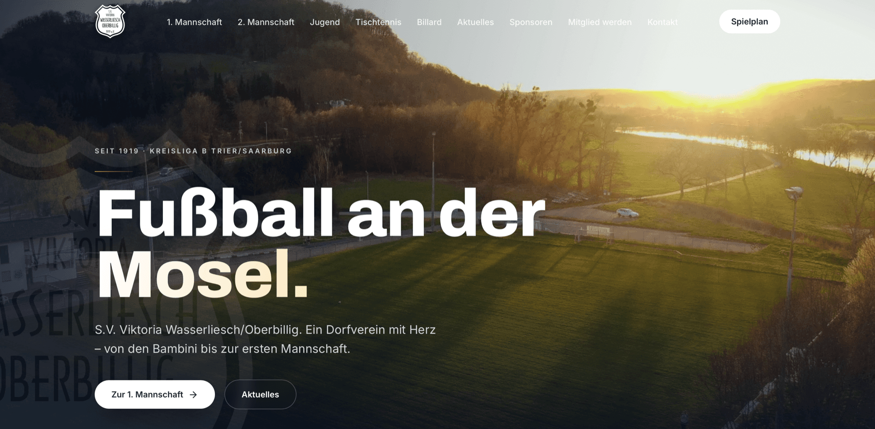 SV Wasserliesch — homepage